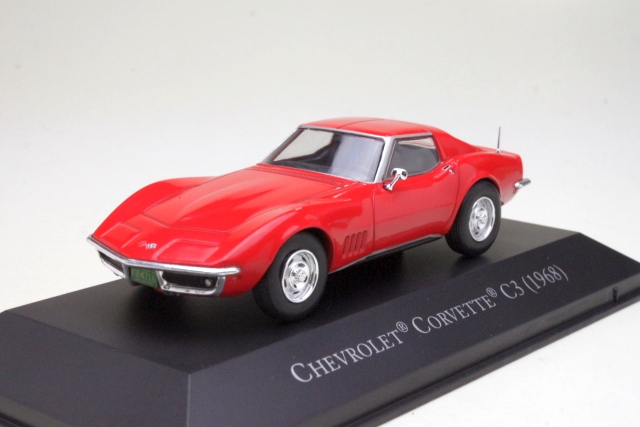 Chevrolet Corvette C3 1968, punainen