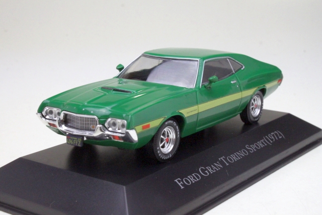 Ford Gran Torino Sport Coupe 1972, vihreä/keltainen