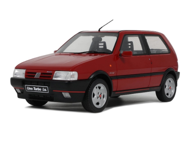 Fiat Uno Turbo i.e. 1990, punainen