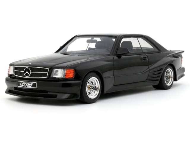 Mercedes 560 SEC Koenig Specials 1992, musta