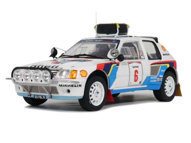 Peugeot 205 T16, Safari 1985, T.Salonen, no.6