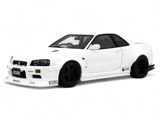 Nissan Skyline GT-R (BNR34) by KRC 2019, valkoinen