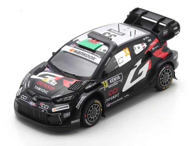 Toyota GR Yaris Rally1, 1st. Safari 2025, E.Evans, no.33