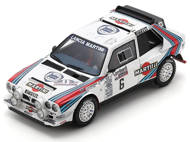 Lancia Delta S4, 1st. RAC 1985, H.Toivonen, no.6