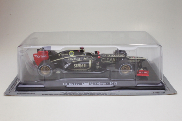 Lotus E20, F1 2012, K.Raikkonen, no.9