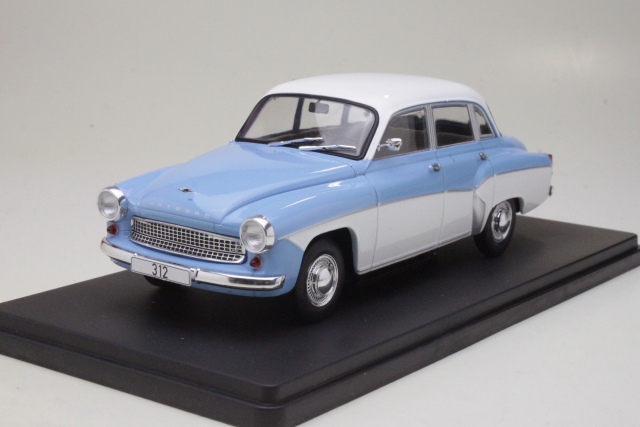 Wartburg 312 1965, sininen/valkoinen