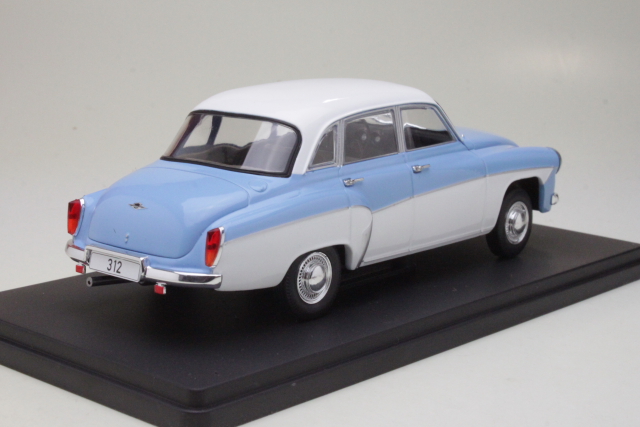 Wartburg 312 1965, blue/white