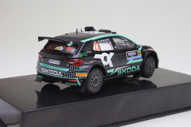 Skoda Fabia Rally2, Safari 2024, G.Greensmith, no.22