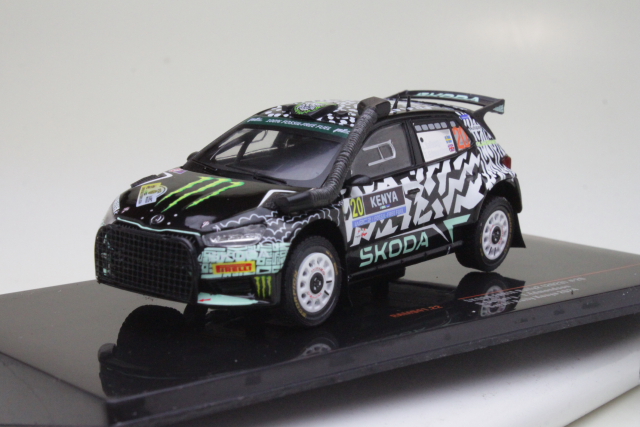 Skoda Fabia Rally2, Safari 2024, O.Solberg, no.20