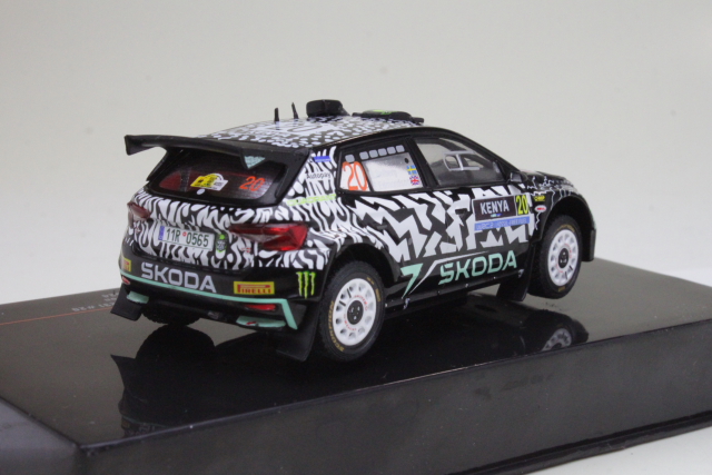 Skoda Fabia Rally2, Safari 2024, O.Solberg, no.20