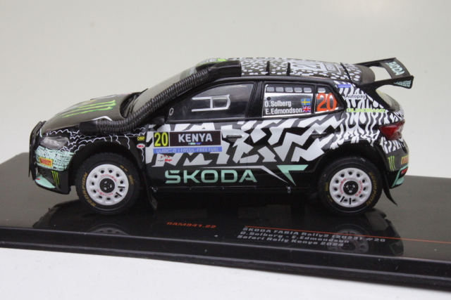 Skoda Fabia Rally2, Safari 2024, O.Solberg, no.20