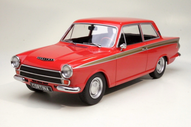 Ford Cortina Lotus Mk1 1966, punainen
