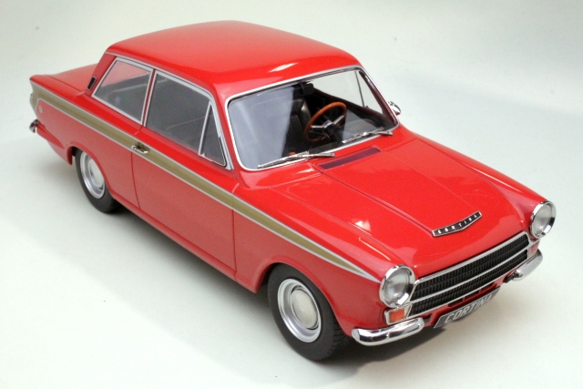 Ford Cortina Lotus Mk1 1966, punainen