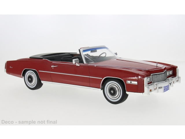 Cadillac Eldorado Convertible 1976, punainen