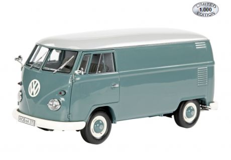 VW T1 Kastenwagen, vaaleansininen