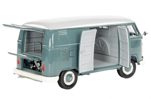 VW T1 Kastenwagen, vaaleansininen