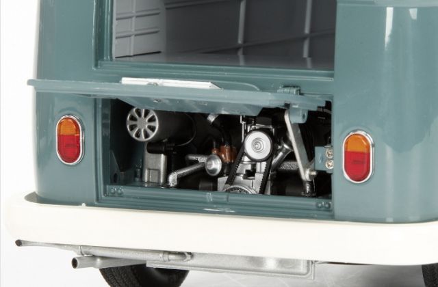 VW T1 Kastenwagen, vaaleansininen