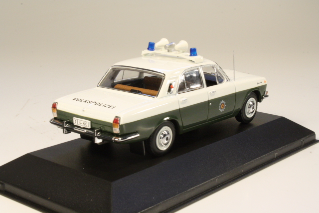 Volga GAZ M24 Volkspolizei 1969, white/green