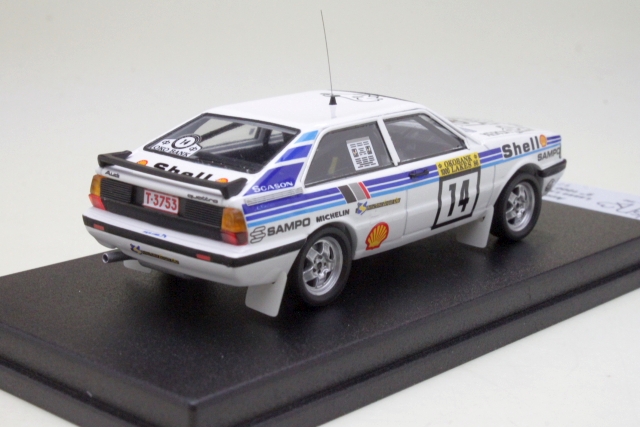 Audi Coupe Quattro, Finland 1986, L.Lampi, no.14