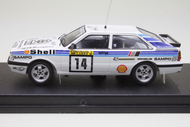 Audi Coupe Quattro, Finland 1986, L.Lampi, no.14