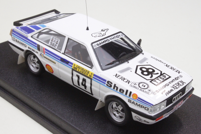 Audi Coupe Quattro, Finland 1986, L.Lampi, no.14