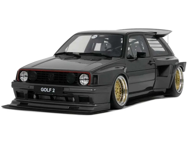 VW Golf II GTi by Khyzyl Saleem Ascot 2021, harmaa