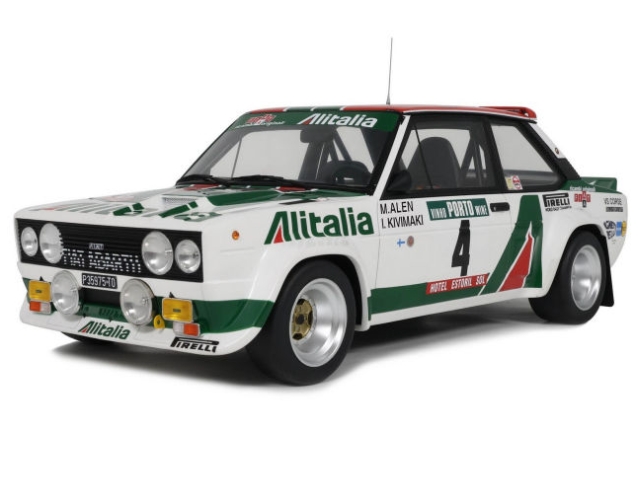 Fiat 131 Abarth, 1st. Portugal 1978, M.Alen, no.4