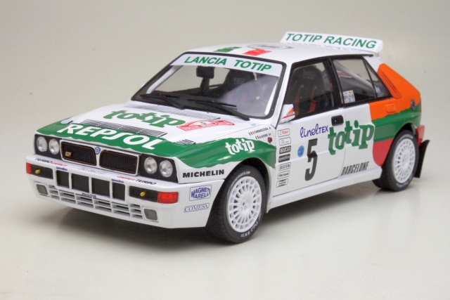 Lancia Delta HF Integrale, Monte Carlo 1993, A.Aghini, no.5