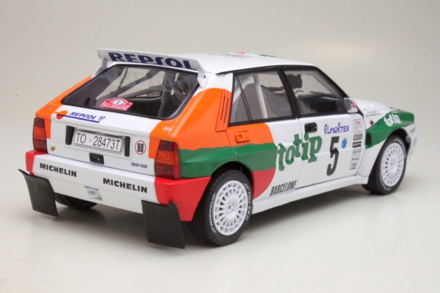 Lancia Delta HF Integrale, Monte Carlo 1993, A.Aghini, no.5