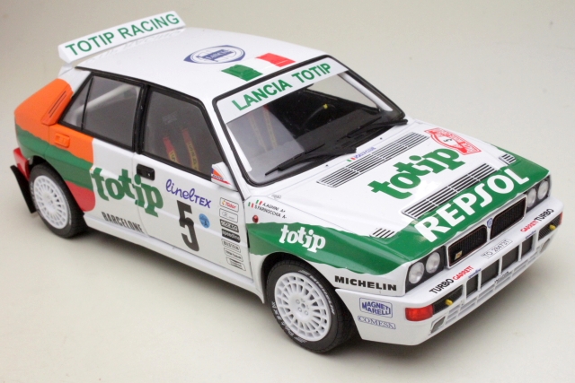 Lancia Delta HF Integrale, Monte Carlo 1993, A.Aghini, no.5