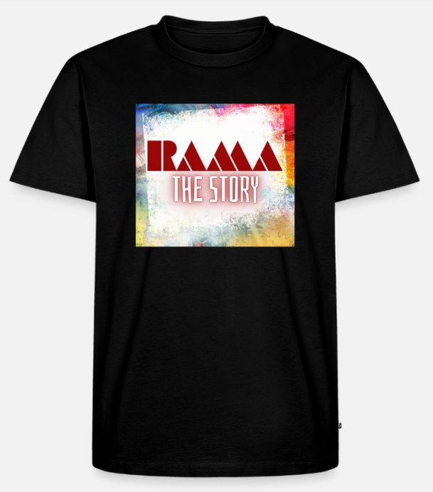 Rama - "The Story" PROMO T-Shirt, black (size-XL)