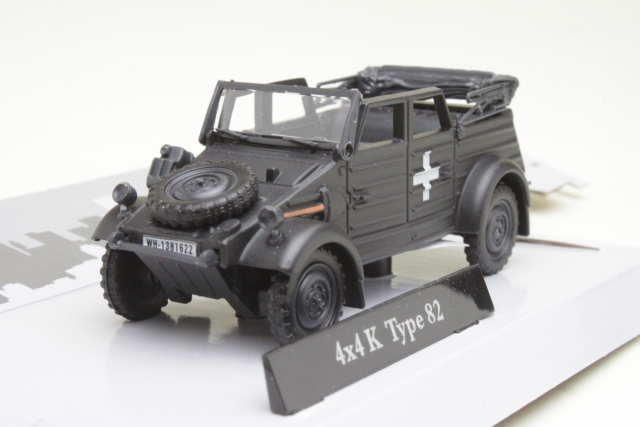 VW Kubel 4x4 Type 82 1940, tummanharmaa