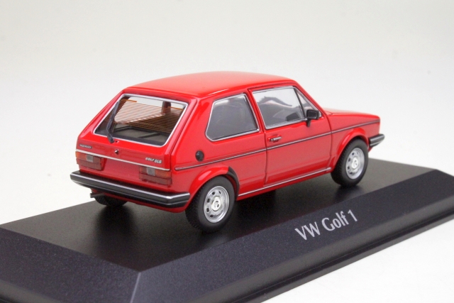 VW Golf 1 1980, red