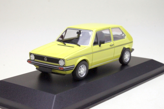 VW Golf 1 1980, keltainen