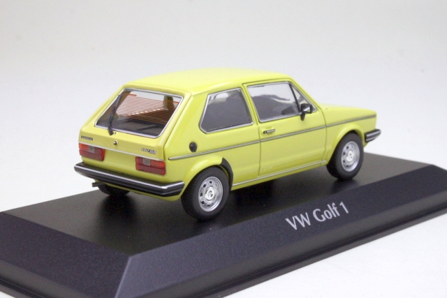 VW Golf 1 1980, yellow