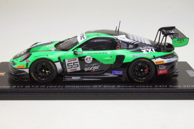 Porsche 911 GT3 R, 24h Spa 2024, Axel Blom, no.55