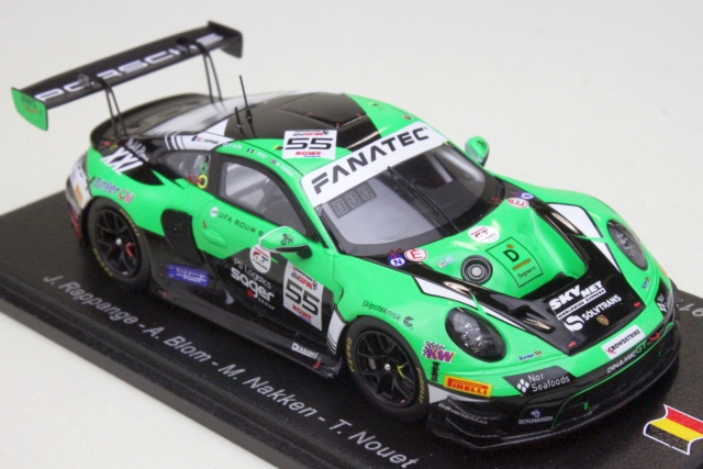 Porsche 911 GT3 R, 24h Spa 2024, Axel Blom, no.55