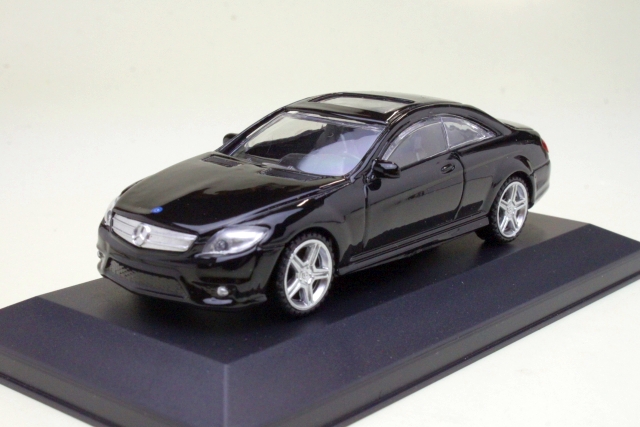 Mercedes CL63 AMG 2007, musta