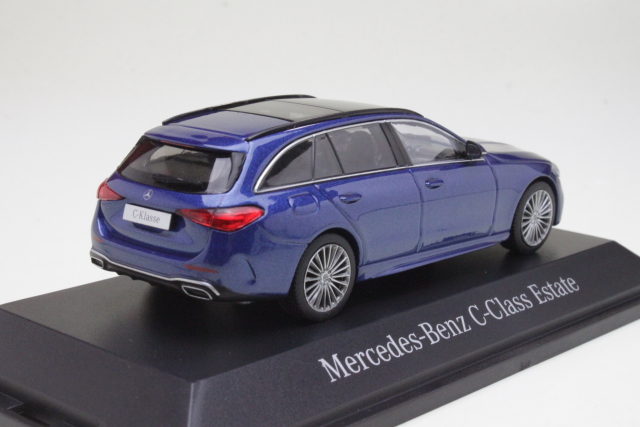 Mercedes C-Klasse T-Modell AMG Line (S206) 2021, blue