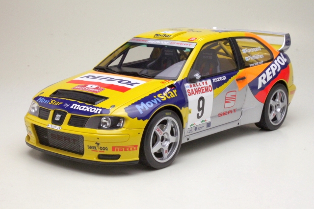 Seat Cordoba Evo2, San Remo 1999, H.Rovanperä, no.9