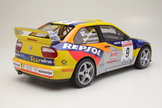 Seat Cordoba Evo2, San Remo 1999, H.Rovanperä, no.9