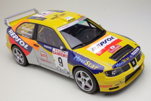 Seat Cordoba Evo2, San Remo 1999, H.Rovanperä, no.9