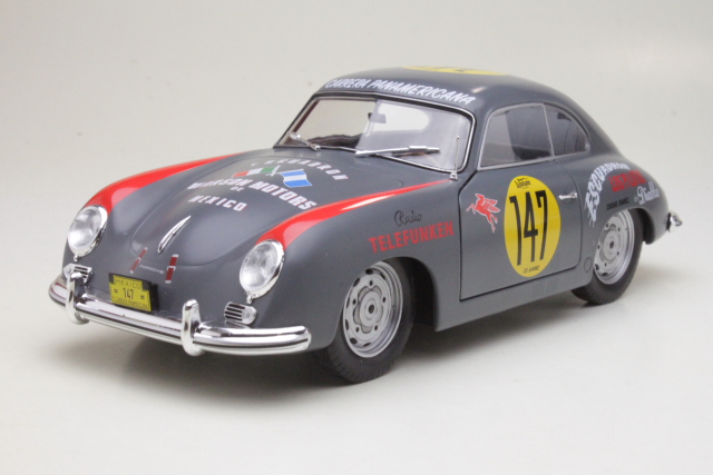 Porsche 356 Pre-A, Racing Panam 1954, harmaa