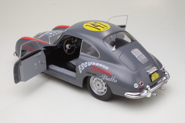 Porsche 356 Pre-A, Racing Panam 1954, harmaa
