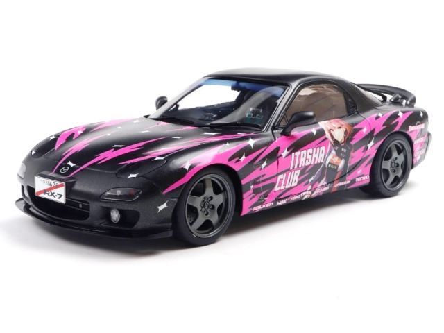 Mazda RX7 (FD3RS) Itasha 1999, musta