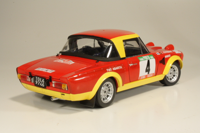 Fiat 124 Abarth, Portugal 1974, M.Alen, no.4