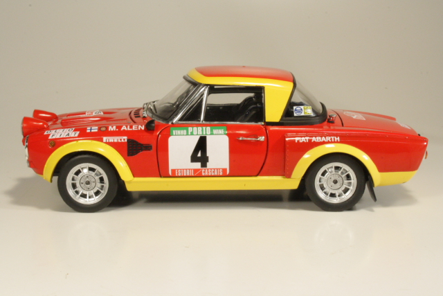 Fiat 124 Abarth, Portugal 1974, M.Alen, no.4