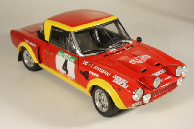 Fiat 124 Abarth, Portugal 1974, M.Alen, no.4