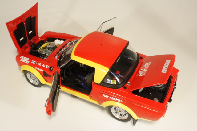 Fiat 124 Abarth, Portugal 1974, M.Alen, no.4
