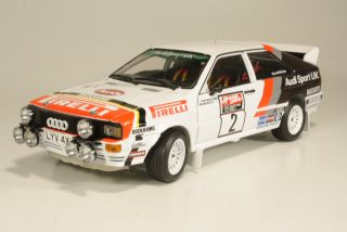 Audi Quattro, 1st. Scottish Rally 1982, H.Mikkola, no.2 - Sulje napsauttamalla kuva